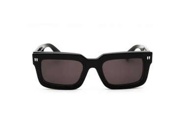 Off-White OERI130 CLIP ON2 1007 Black/Logo Silver/Clear with Magnetic Clip-On Dark Grey