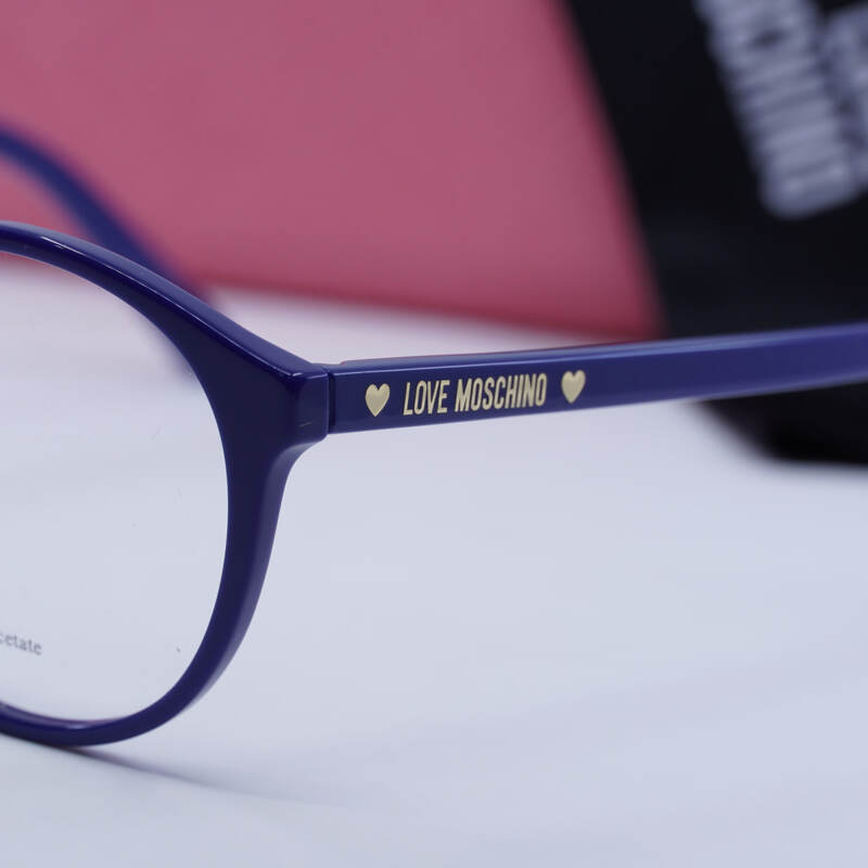 Moschino Love MOL540 Round Eyeglasses