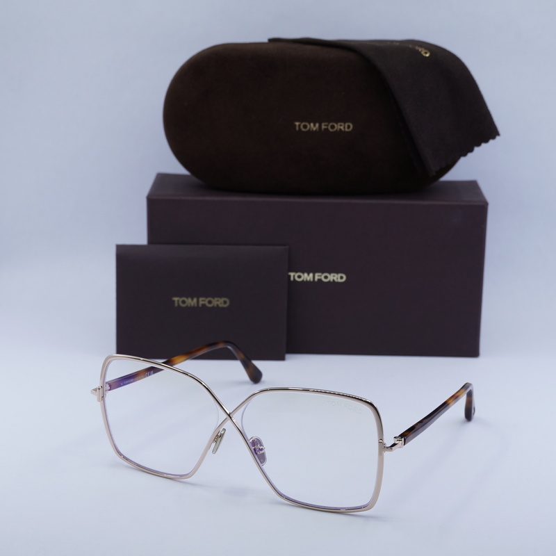 Tom Ford FT5841-B Square Eyeglasses