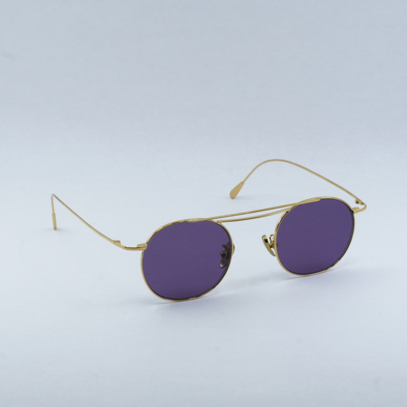 Cutler and Gross CG1268GPLS Round Sunglasses