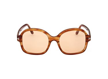 Tom Ford FT1034 45E Shiny Light Brown/Brown
