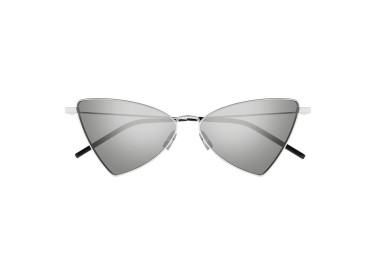 Saint Laurent SL303 JERRY 010 Silver/Grey with Silver Mirror