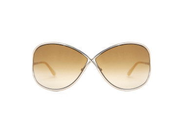 Tom Ford FT0130 28F Shiny Rose Gold/Gradient Brown