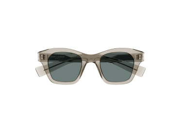 Saint Laurent SL592 005 Transparent Beige/Green