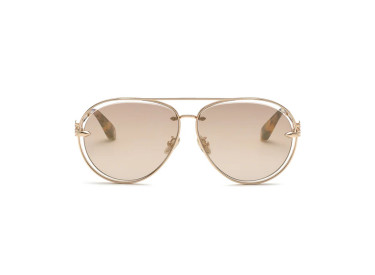 Roberto Cavalli SRC032M 300G Shiny Rose Gold/Brown Gradient