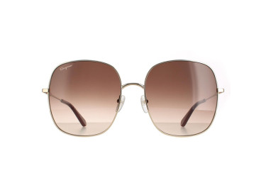 Salvatore Ferragamo SF300S 703 Gold / Brown Gradient
