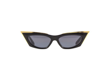 Valentino V-GOLDCUT-I VLS-113A Black/Yellow Gold/Dark Grey AR