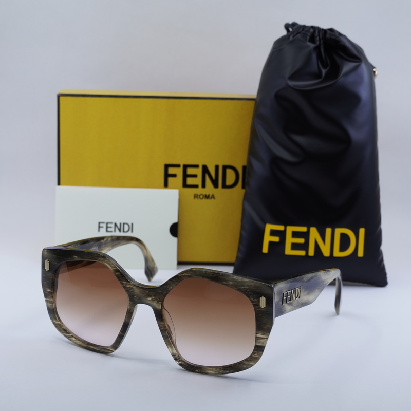 Fendi FE40017I Square Sunglasses
