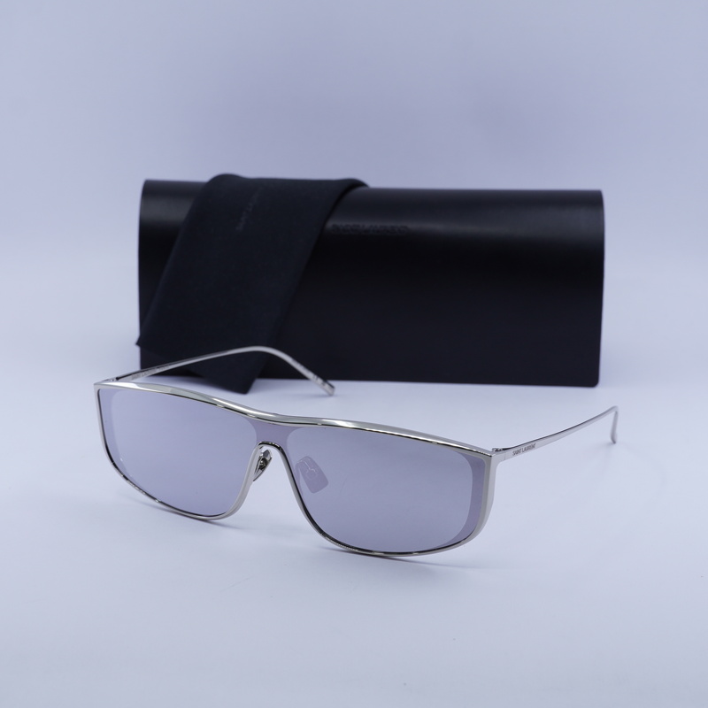 Saint Laurent SL605LUNA Shield Sunglasses