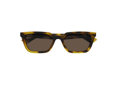 Gucci GG1539S 005 Yellow Spotted Havana/Brown