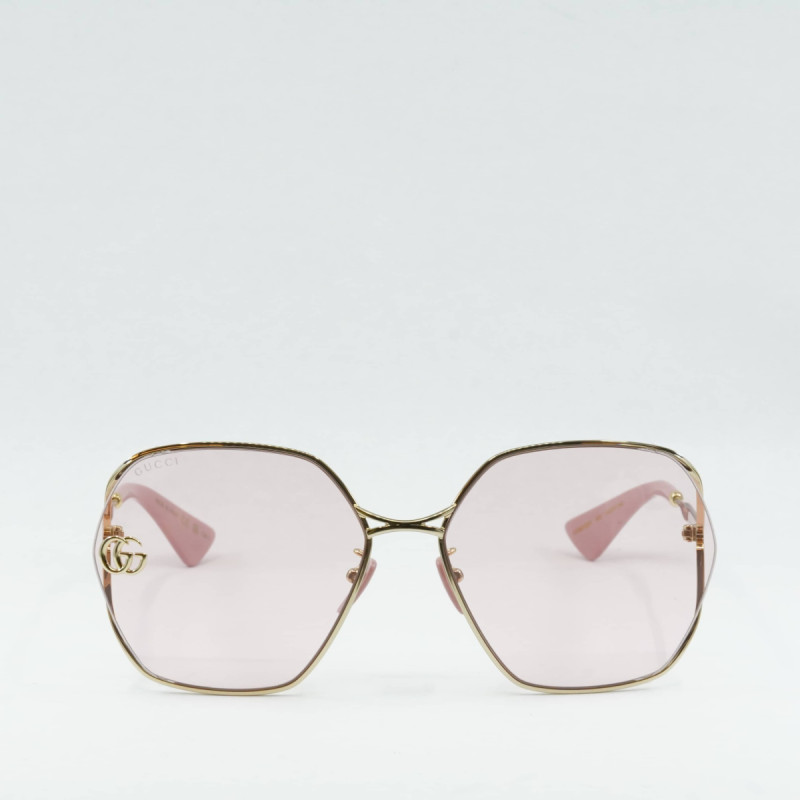 Gucci GG0818SA Geometric Sunglasses