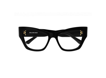 Balenciaga BB0362O 001 Black 54mm