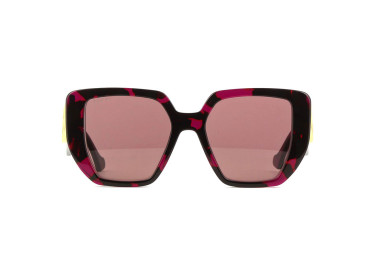 Gucci GG0956S 008 Fuchsia Havana/Brown