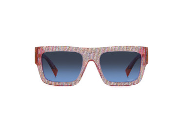 Missoni MIS 0129/S 0QQ7 08 Pink Multicolot/Dark Blue Mirror
