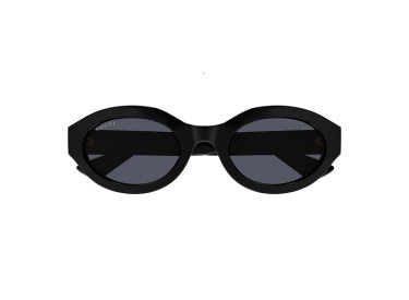 Gucci GG1579S 001 Shiny Black/Grey
