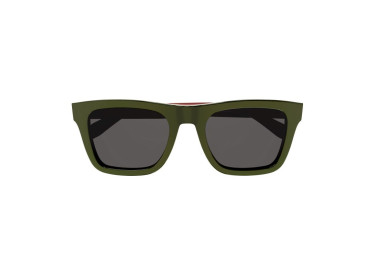 Alexander McQueen AM0301S 005 Green/Grey