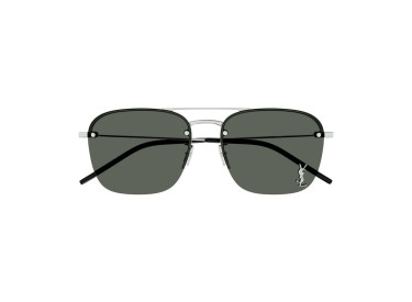 Saint Laurent SL309M 002 Silver/Grey 57mm