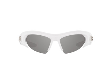 Dolce & Gabbana DG6192 33126G White/Light Grey Mirror Silver