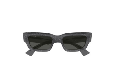 Gucci GG1838S 011 Shiny Smoke Grey Crystal/Grey