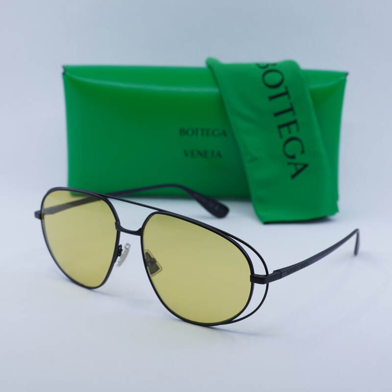 Bottega Veneta BV1344S Aviator Sunglasses