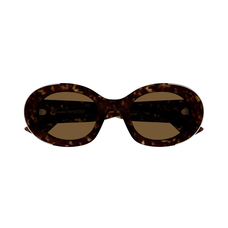 Alexander McQueen AM0445S Oval Sunglasses