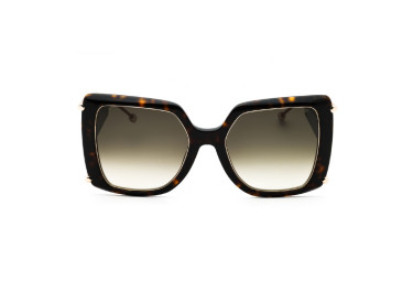 Philipp Plein SPP121S 0722 Dark Havana/Green Gradient