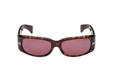 Tom Ford FT1064 52S Dark Havana/Bordeaux
