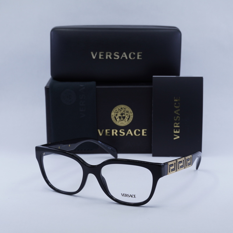 Versace VE3338 Round Eyeglasses