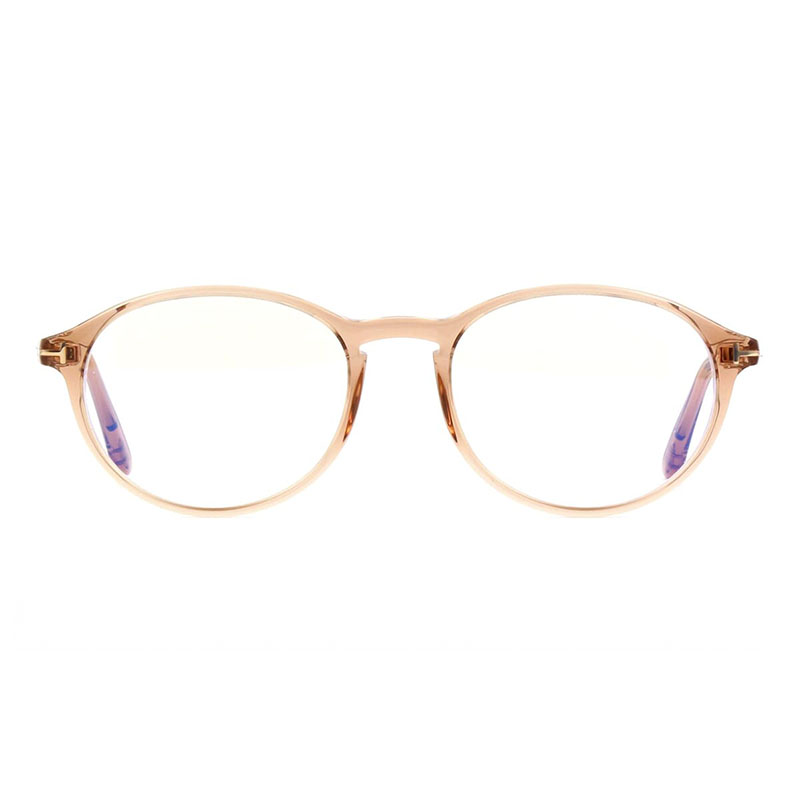Tom Ford FT5753-B Round Eyeglasses
