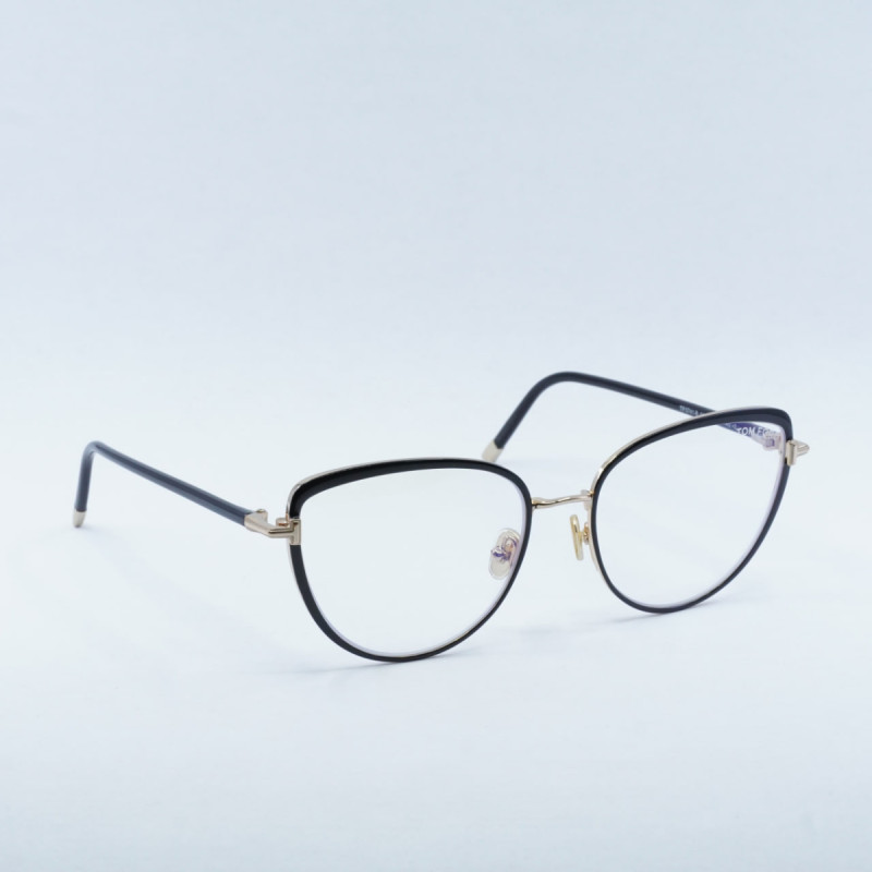 Tom Ford FT5741-B Cat Eye Eyeglasses