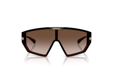 Versace VE4461 533213 Transparent Brown/Brown Gradient with Grey Clip-On