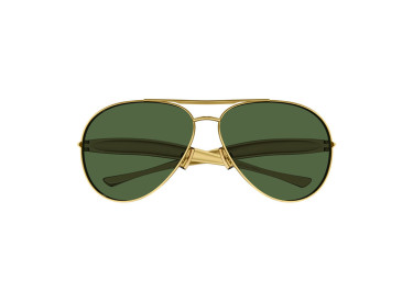 Bottega Veneta BV1305S 001 Gold/Green