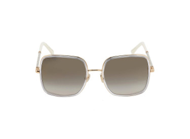 Jimmy Choo JAYLA/S 0LOJ Gold Crystal / Grey SF GD SP