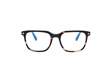 Tom Ford FT5818-B 050 Striped Brown/Blue Block 53mm