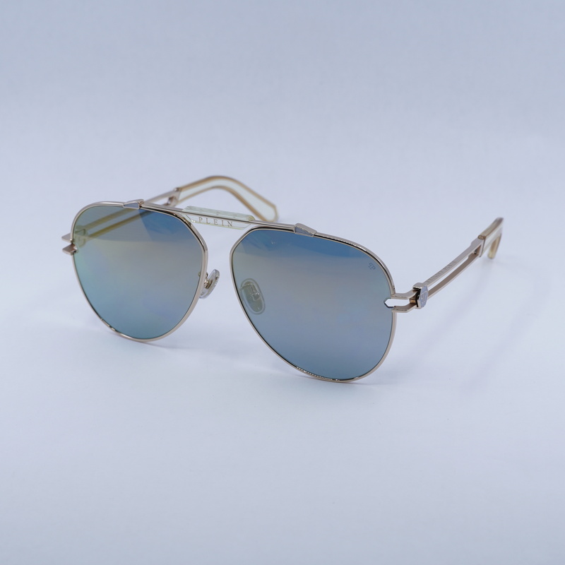 Philipp Plein SPP048M Aviator Sunglasses