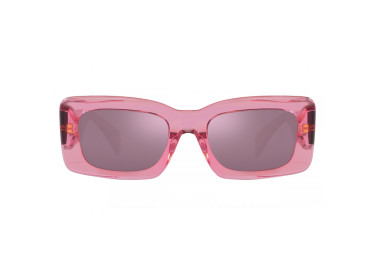 Versace VE4444U 5355AK Transparent Pink/Violet Internal Mirror Silver
