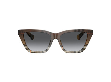 Burberry BE4468 4202T3 Sand Check/Grey Gradient Polarized