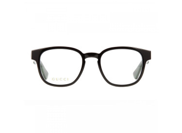 Gucci GG0927O 001 Black with Green and Red Stripe 49mm