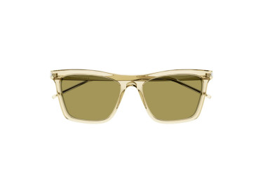 Saint Laurent SL511 006 Transparent Yellow/Green