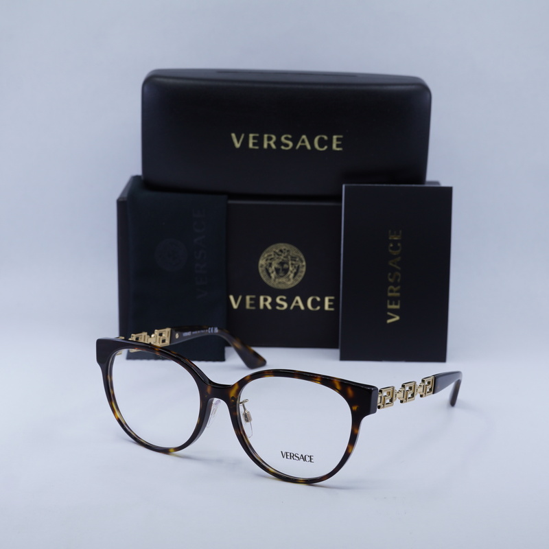 Versace VE3302D Round Eyeglasses