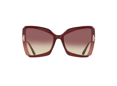 Tom Ford FT0766 69T Shiny Bordeaux/Gradient Bordeaux