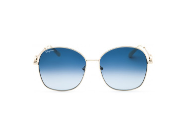 Salvatore Ferragamo SF297S 743 Gold/Blue Gradient