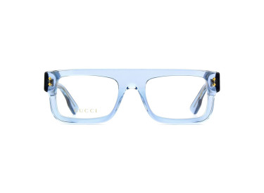 Gucci GG1085O 004 Shiny Transparent Azure 52mm