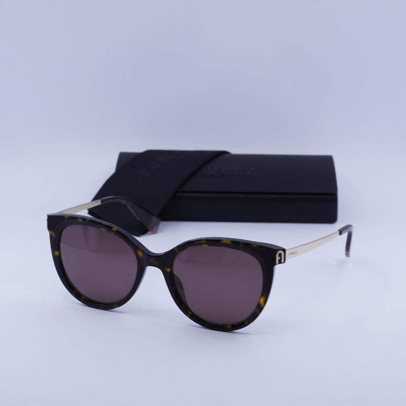Furla SFU508 Round Sunglasses