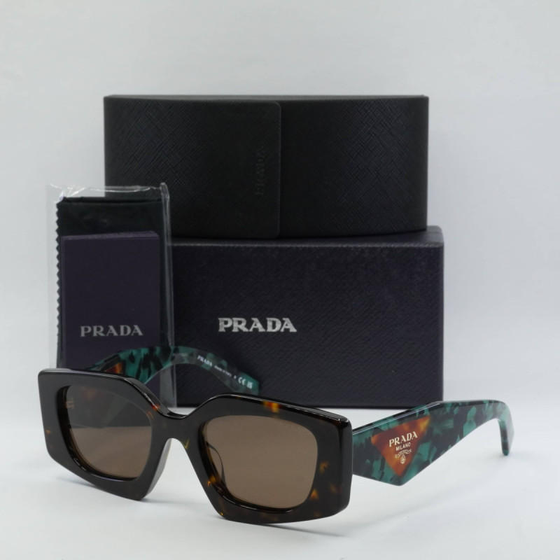Prada PR15YSF Geometric Sunglasses