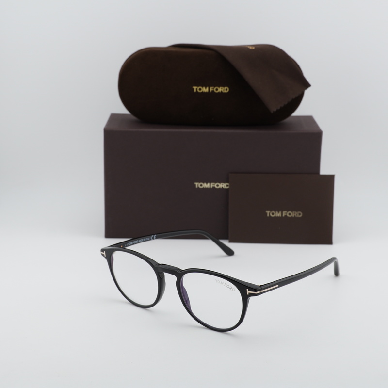 Tom Ford FT5803-B Round Eyeglasses