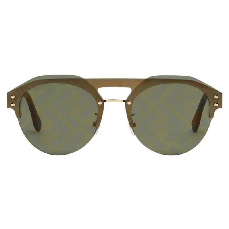 Fendi FE40027U Round Sunglasses