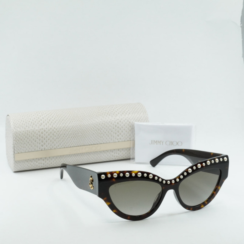 Jimmy Choo SONJA/G/N/S Cat Eye Sunglasses