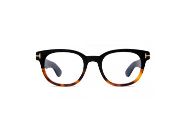 Tom Ford FT5807-B 005 Black with Classic Havana/Clear Blue Light Block 50mm
