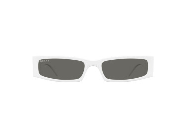 Gucci GG1778S 002 Solid White/Solid Grey